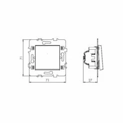 Lot De 10 Commandes Poussoir à Fermeture Sans Voyant Blanc -Schneider Electric Soldes lot de 10 commandes poussoir a fermeture sans voyant blanc 3