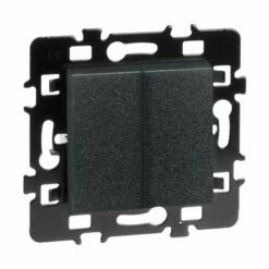 Lot De 10 Commandes Va Et Vient + Bouton Poussoir Sans Voyant Anthracite 5 Lot De 10 Commandes Va Et Vient + Bouton Poussoir Sans Voyant Anthracite -Schneider Electric Soldes lot de 10 commandes va et vient bouton poussoir sans voyant anthracite 1