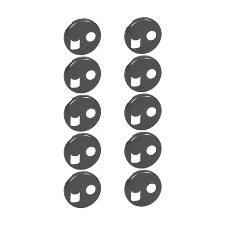 Lot De 10 Enjoliveurs Celiane Pour Prise Telephone RJ45 Et TV Simple Finition Graphite 067939 3 Lot De 10 Enjoliveurs Celiane Pour Prise Telephone RJ45 Et TV Simple Finition Graphite 067939