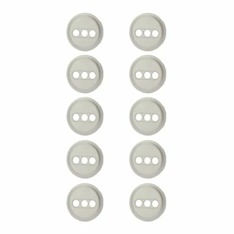 Lot De 10 Enjoliveurs Celiane Pour Prises RCA Finition Titane 068513 3 Lot De 10 Enjoliveurs Celiane Pour Prises RCA Finition Titane 068513