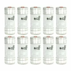 Lot De 10 Fusibles Domestiques 16A Avec Voyant 10,3x31,5 Mm