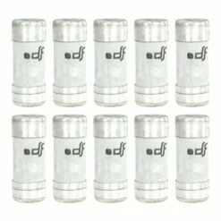 Lot De 10 Fusibles Domestiques 25A Sans Voyant 10,3x31,5 Mm