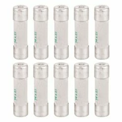 Lot De 10 Fusibles Industriels Type AM 14x51 Mm Avec Percuteur 20A
