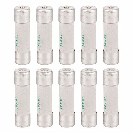 Lot De 10 Fusibles Industriels Type AM 14x51 Mm Avec Percuteur 6A 3 Lot De 10 Fusibles Industriels Type AM 14x51 Mm Avec Percuteur 6A