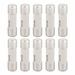 Lot De 10 Fusibles Industriels Type GG 10,3x38 Mm Sans Voyant 16A