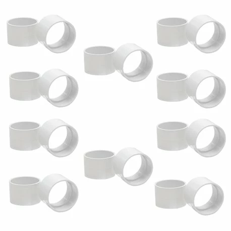 Sachet De 10 Manchons Ø 51 Mm Femelle/femelle 3 Sachet De 10 Manchons Ø 51 Mm Femelle/femelle