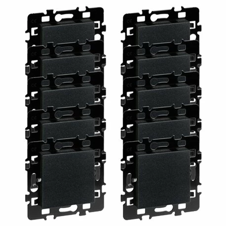 Lot De 10 Obturateurs Anthracite 3 Lot De 10 Obturateurs Anthracite