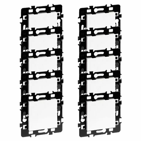 Lot De 10 Obturateurs Blanc 3 Lot De 10 Obturateurs Blanc