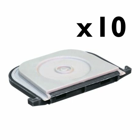 Lot De 10 Passe-fils 1 Entrée Gris 4 Lot De 10 Passe-fils 1 Entrée Gris – Image 2