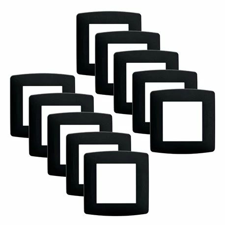 Lot De 10 Plaques De Finition Anthracite 1 Poste 3 Lot De 10 Plaques De Finition Anthracite 1 Poste