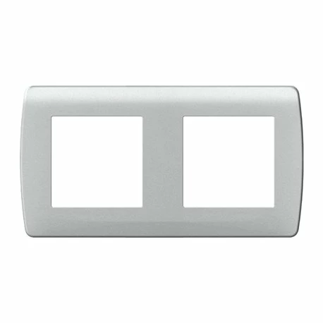 Lot De 10 Plaques De Finition Silver 2 Postes 3 Lot De 10 Plaques De Finition Silver 2 Postes
