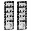 Lot De 10 Prises 16A Courant Fort 2P + Griffes Blanc