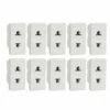 Lot De 10 Prises Euroamericaine 2P Unica NU302018 Blanc 1 Module Mécanisme Seul 2 Lot De 10 Prises Euroamericaine 2P Unica NU302018 Blanc 1 Module Mécanisme Seul -Schneider Electric Soldes lot de 10 prises euroamericaine 2p unica nu302018 blanc 1 module mecanisme seul