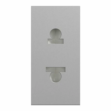 Lot De 10 Prises Euroamericaine 2P Unica NU302130 Aluminium 1 Module Mécanisme Seul 11 Lot De 10 Prises Euroamericaine 2P Unica NU302130 Aluminium 1 Module Mécanisme Seul – Image 9