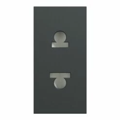 Lot De 10 Prises Euroamericaine 2P Unica NU302154 Anthracite 1 Module Mécanisme Seul -Schneider Electric Soldes lot de 10 prises euroamericaine 2p unica nu302154 anthracite 1 module mecanisme seul 2