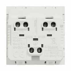 Lot De 10 Prises Euroamericaine 2P+T Unica NU304118 Blanc Mécanisme Seul 13 Lot De 10 Prises Euroamericaine 2P+T Unica NU304118 Blanc Mécanisme Seul -Schneider Electric Soldes lot de 10 prises euroamericaine 2pt unica nu304118 blanc mecanisme seul 2