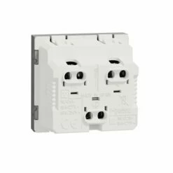 Lot De 10 Prises Euroamericaine 2P+T Unica NU304130 Aluminium 2 Modules Mécanisme Seul -Schneider Electric Soldes lot de 10 prises euroamericaine 2pt unica nu304130 aluminium 2 modules mecanisme seul 4