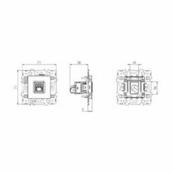 Lot De 10 Prises RJ45 FTP Cat6 Grade1 Blanc 7 Lot De 10 Prises RJ45 FTP Cat6 Grade1 Blanc -Schneider Electric Soldes lot de 10 prises rj45 ftp cat6 grade1 blanc 2