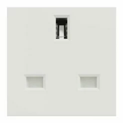 Lot De 10 Prises Standard Britannique 15A 2P+T Unica NU304518 Blanc 2 Modules Mécanisme Seul -Schneider Electric Soldes lot de 10 prises standard britannique 15a 2pt unica nu304518 blanc 2 modules mecanisme seul 8