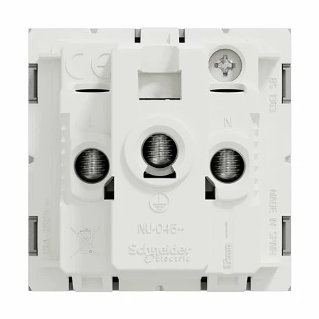 Lot De 10 Prises Standard Britannique 15A 2P+T Unica NU304530 Aluminium 2 Modules Mécanisme Seul 5 Lot De 10 Prises Standard Britannique 15A 2P+T Unica NU304530 Aluminium 2 Modules Mécanisme Seul – Image 3