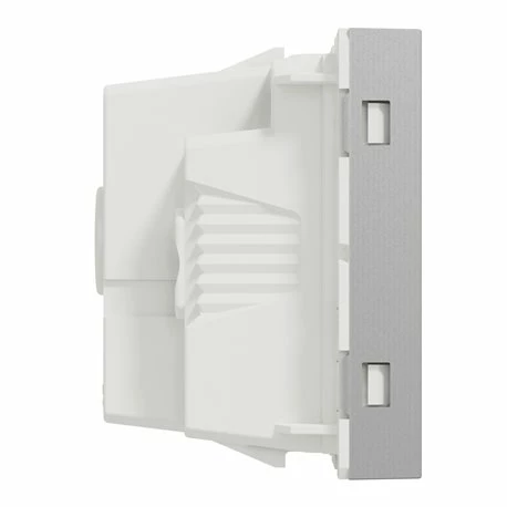 Lot De 10 Prises Standard Britannique 15A 2P+T Unica NU304530 Aluminium 2 Modules Mécanisme Seul 6 Lot De 10 Prises Standard Britannique 15A 2P+T Unica NU304530 Aluminium 2 Modules Mécanisme Seul – Image 4