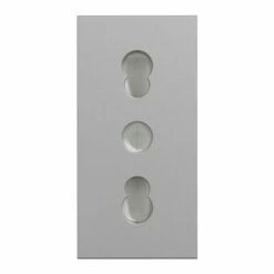 Lot De 10 Prises Standard Italien 16A 2P+T Unica NU302330 Aluminium 1 Module Mécanisme Seul -Schneider Electric Soldes lot de 10 prises standard italien 16a 2pt unica nu302330 aluminium 1 module mecanisme seul 5