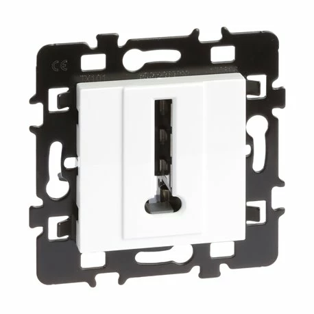 Lot De 10 Prises Téléphone En T 8 Contact Blanc 4 Lot De 10 Prises Téléphone En T 8 Contact Blanc – Image 2