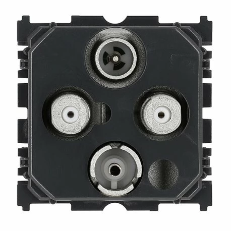 Lot De 10 Prises TV-R-SAT-SAT 2 Cables Celiane 067393 4 Lot De 10 Prises TV-R-SAT-SAT 2 Cables Celiane 067393 – Image 2