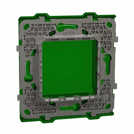 Lot De 100 Supports De Fixation Plastique Unica NU7002PCP Blanc 1 Poste 3 Lot De 100 Supports De Fixation Plastique Unica NU7002PCP Blanc 1 Poste