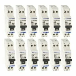 Lot De 12 Disjoncteurs Courbe C 1 Module 6A