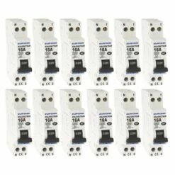 Lot De 12 Disjoncteurs Courbe D 1 Module 16A