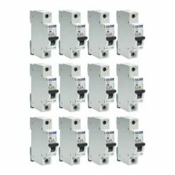 Lot De 12 Disjoncteurs Unipolaire 1 Module 63A