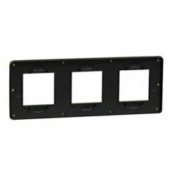 Schneider Electric Lot De 18 Plaques De Finition Unica Studio Métal N NU280658M Cuivre Liseré Anthracite 3 Postes -Schneider Electric Soldes lot de 18 plaques de finition unica studio metal n nu280658m cuivre lisere anthracite 3 postes 4