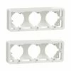 Schneider Electric Lot De 2 Boîtes En Saillie Unica NU840618 Blanc 3 Postes -Schneider Electric Soldes lot de 2 boites en saillie unica nu840618 blanc 3 postes