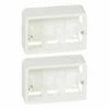 Lot De 2 Cadres Saillies Mosaic Pour 3 Modules 080289 2 Lot De 2 Cadres Saillies Mosaic Pour 3 Modules 080289 -Schneider Electric Soldes lot de 2 cadres saillies mosaic pour 3 modules 080289