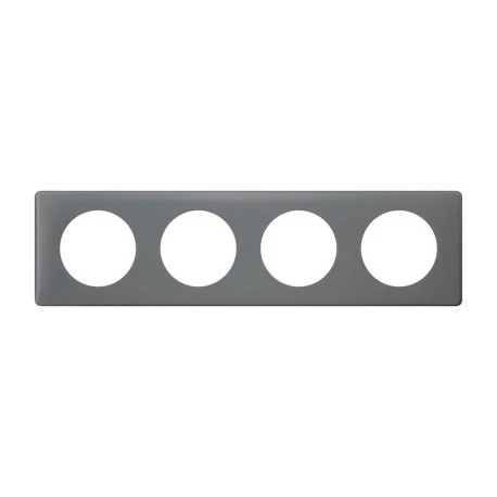 Lot De 2 Plaques Celiane Poudré 4 Postes Finition Schiste 066734 4 Lot De 2 Plaques Celiane Poudré 4 Postes Finition Schiste 066734 – Image 2