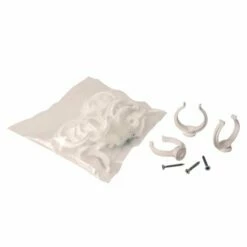 Lot De 20 Colliers Ø51mm Blanc 5 Lot De 20 Colliers Ø51mm Blanc -Schneider Electric Soldes lot de 20 colliers blancs pour conduits de reseau d aspiration domestique aldes 11070255 d51mm blanc 1