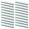 Lot De 20 Peignes Horizontaux Bleus/noirs 13 Modules Réversibles Unipolaire 1 Lot De 20 Peignes Horizontaux Bleus/noirs 13 Modules Réversibles Unipolaire -Schneider Electric Soldes lot de 20 peignes horizontaux bleus noirs 13 modules reversibles unipolaire