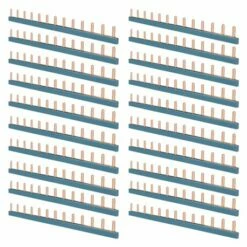 Lot De 20 Peignes Horizontaux Bleus/noirs 13 Modules Réversibles Unipolaire