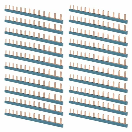 Lot De 20 Peignes Horizontaux Bleus/noirs 13 Modules Réversibles Unipolaire 3 Lot De 20 Peignes Horizontaux Bleus/noirs 13 Modules Réversibles Unipolaire