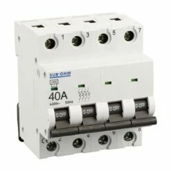 Lot De 3 Disjoncteurs Tétrapolaire 4 Modules 40A -Schneider Electric Soldes lot de 3 disjoncteurs tetrapolaire 4 modules 40a 1