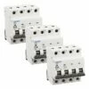 Lot De 3 Disjoncteurs Tétrapolaire 4 Modules 6A 1 Lot De 3 Disjoncteurs Tétrapolaire 4 Modules 6A -Schneider Electric Soldes lot de 3 disjoncteurs tetrapolaire 4 modules 6a