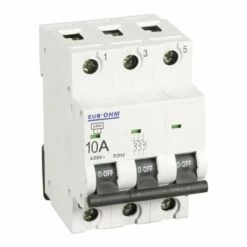 Lot De 4 Disjoncteurs Tripolaire 3 Modules 10A -Schneider Electric Soldes lot de 4 disjoncteurs tripolaire 3 modules 10a 1