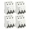 Lot De 4 Disjoncteurs Tripolaire 3 Modules 16A -Schneider Electric Soldes lot de 4 disjoncteurs tripolaire 3 modules 16a