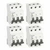 Lot De 4 Disjoncteurs Tripolaire 3 Modules 2A 1 Lot De 4 Disjoncteurs Tripolaire 3 Modules 2A -Schneider Electric Soldes lot de 4 disjoncteurs tripolaire 3 modules 2a