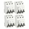 Lot De 4 Disjoncteurs Tripolaire 3 Modules 50A 2 Lot De 4 Disjoncteurs Tripolaire 3 Modules 50A -Schneider Electric Soldes lot de 4 disjoncteurs tripolaire 3 modules 50a