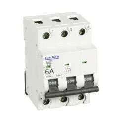 Lot De 4 Disjoncteurs Tripolaire 3 Modules 6A -Schneider Electric Soldes lot de 4 disjoncteurs tripolaire 3 modules 6a 1