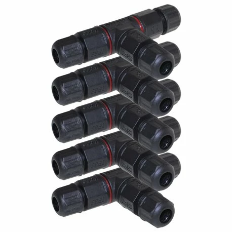 Lot De 5 Connexions étanches En T Pour 3G0.75 à 3G1.5mm² 3 Lot De 5 Connexions étanches En T Pour 3G0.75 à 3G1.5mm²