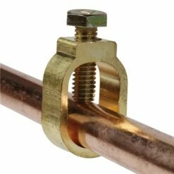 Lot De 5 Piquets De Terre Ronds Cuivrage 125 µm 1m