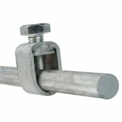 Lot De 5 Piquets De Terre Ronds Galvanisé 85 µm 1m